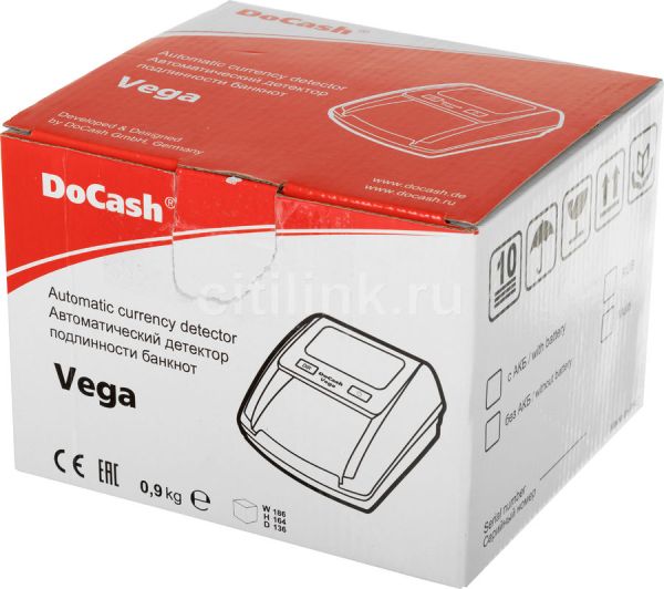 Детектор банкнот DoCash Vega T