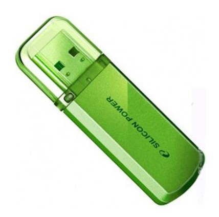 Флешка Silicon Power 16Gb Helios 101 SP016GBUF2101V1N USB2.0 зеленый