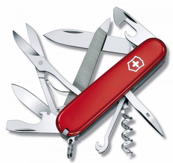 Нож туристический Victorinox Mountaineer 1.3743 91мм 18 функций красный